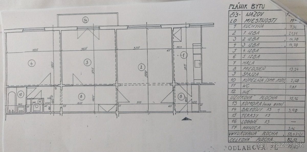 Predaj 3-izbový byt 3-izbový byt-Predaj-Bratislava - mestská časť Ružinov-222000.00 €