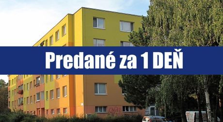 PREDANÉ ZA 1 DEŇ: 4 izbový byt v Petržalke - Ovsišti na Haanovej je najlepšie miesto na bývanie a výchovu detí