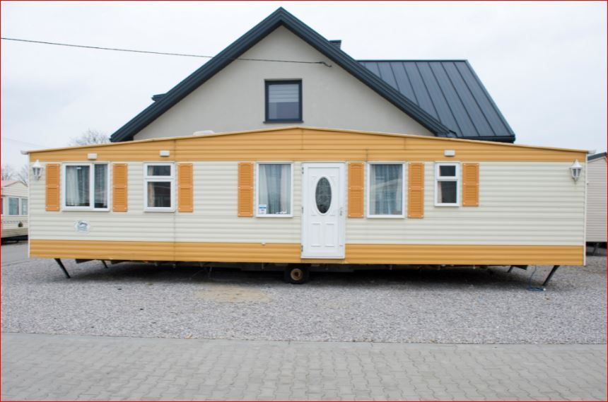 Mobilný dom vhodný na celoročné bývanie, kompletne zariadený 45 m2