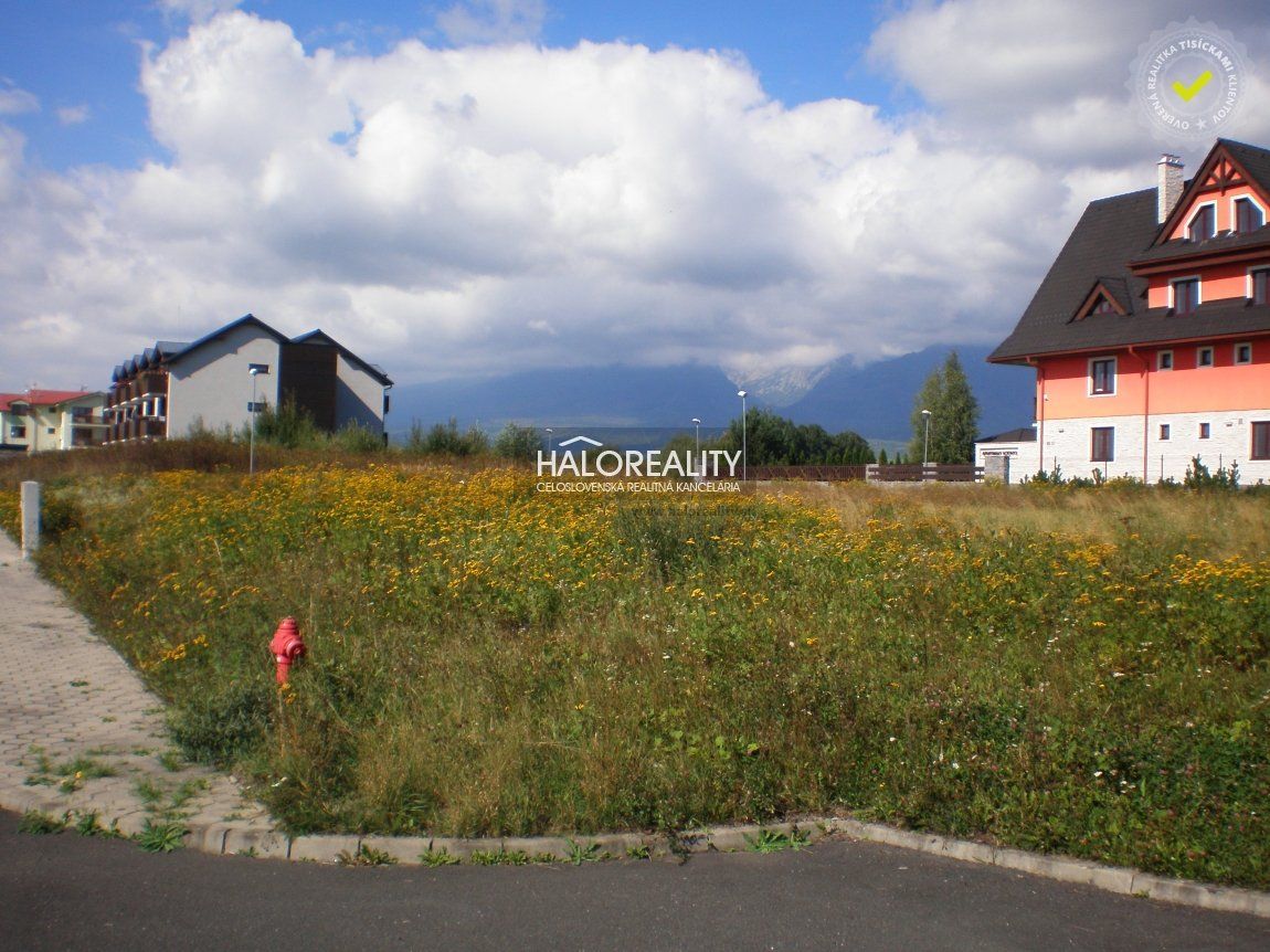 Predaj, pozemok pre rodinný dom 839 m2 Veľká Lomnica, Futbalová ulica