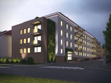 Moderná novostavba jednoizbového apartmánu v centre mesta s vyhradeným parkovaním a nonstop recepciou