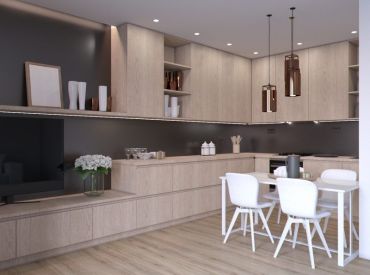 Krásna novostavba jednoizbového apartmánu s 24 hod strážnou službou a recepciou