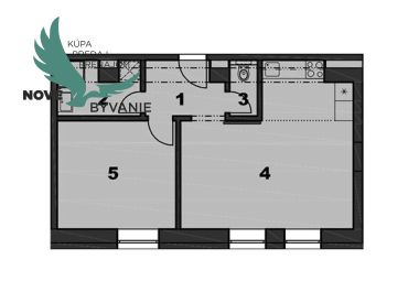 Dvojizbový, novopostavený apartmán v centre s 24 hod recepciou a vyhradeným parkovaním