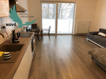 REZERVOVANÉ. Len u nás! Novostavba 1 izbový zariadený byt s balkónom