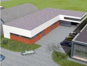 Výrobno skladový areál v Nitre na prenájom (projekt)
