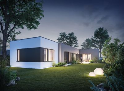 Rezidencia Brečtanová: 4 izbový rodinný dom v developerskom projekte