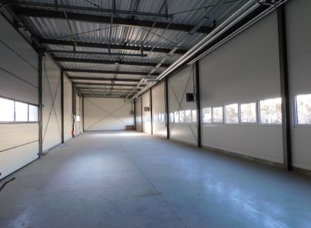 Prenájom 350 m² obchodno-skladových priestorov na Priemyselnej ulici v Trnave