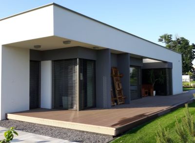 Predaj 4 izb. luxusnej novostavby RD s bazénom v obci Nevidzany, okr. Zlaté Moravce.