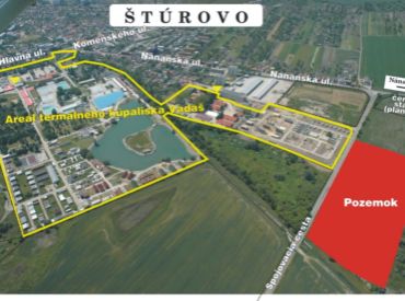 Štúrovo - Lukratívny, slnečný pozemok 20 000 m2 .