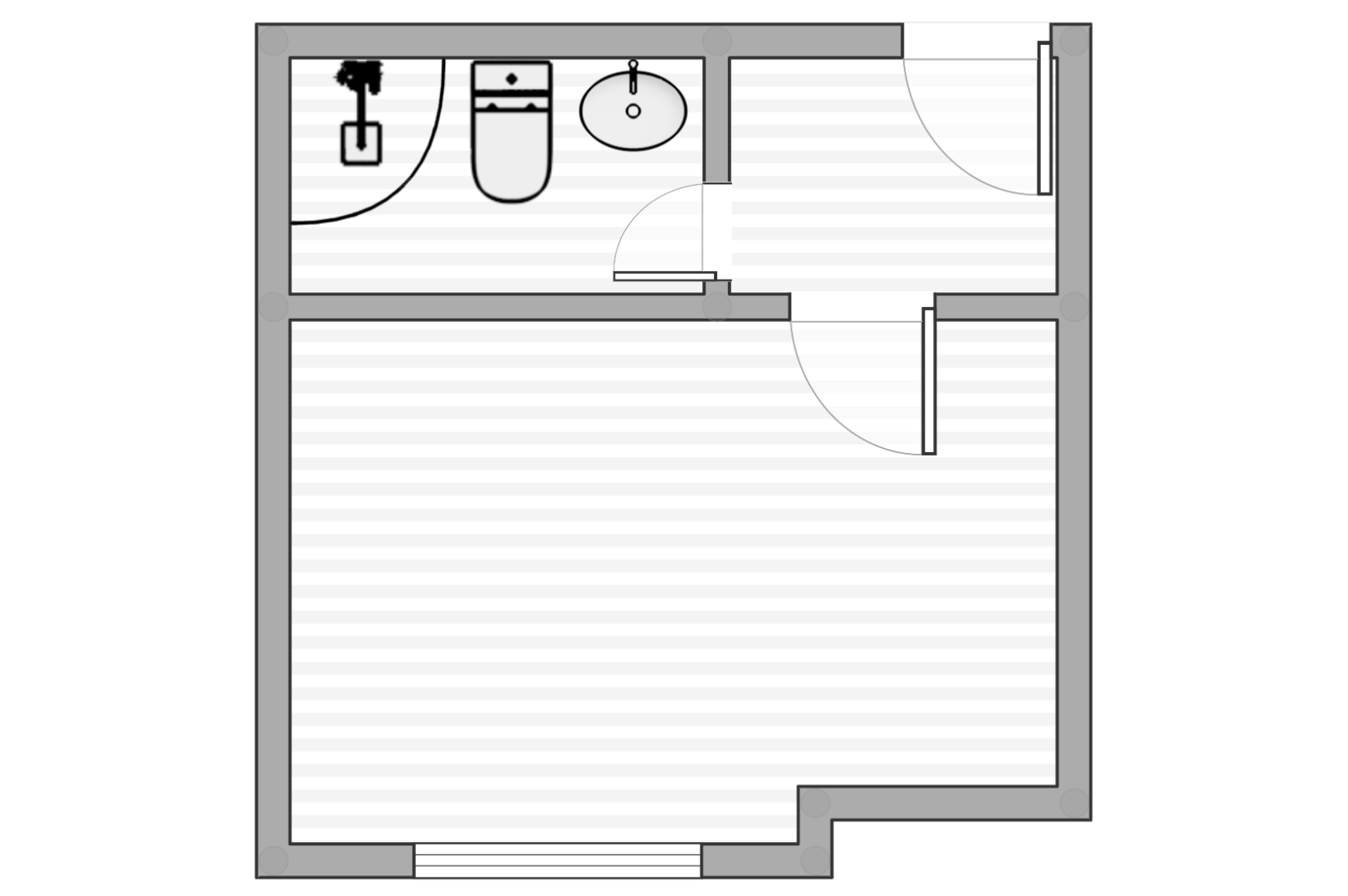 DELTA | INTERAKTÍVNA OBHLIADKA - 1 izb.byt, Vietnamská,  21 m2