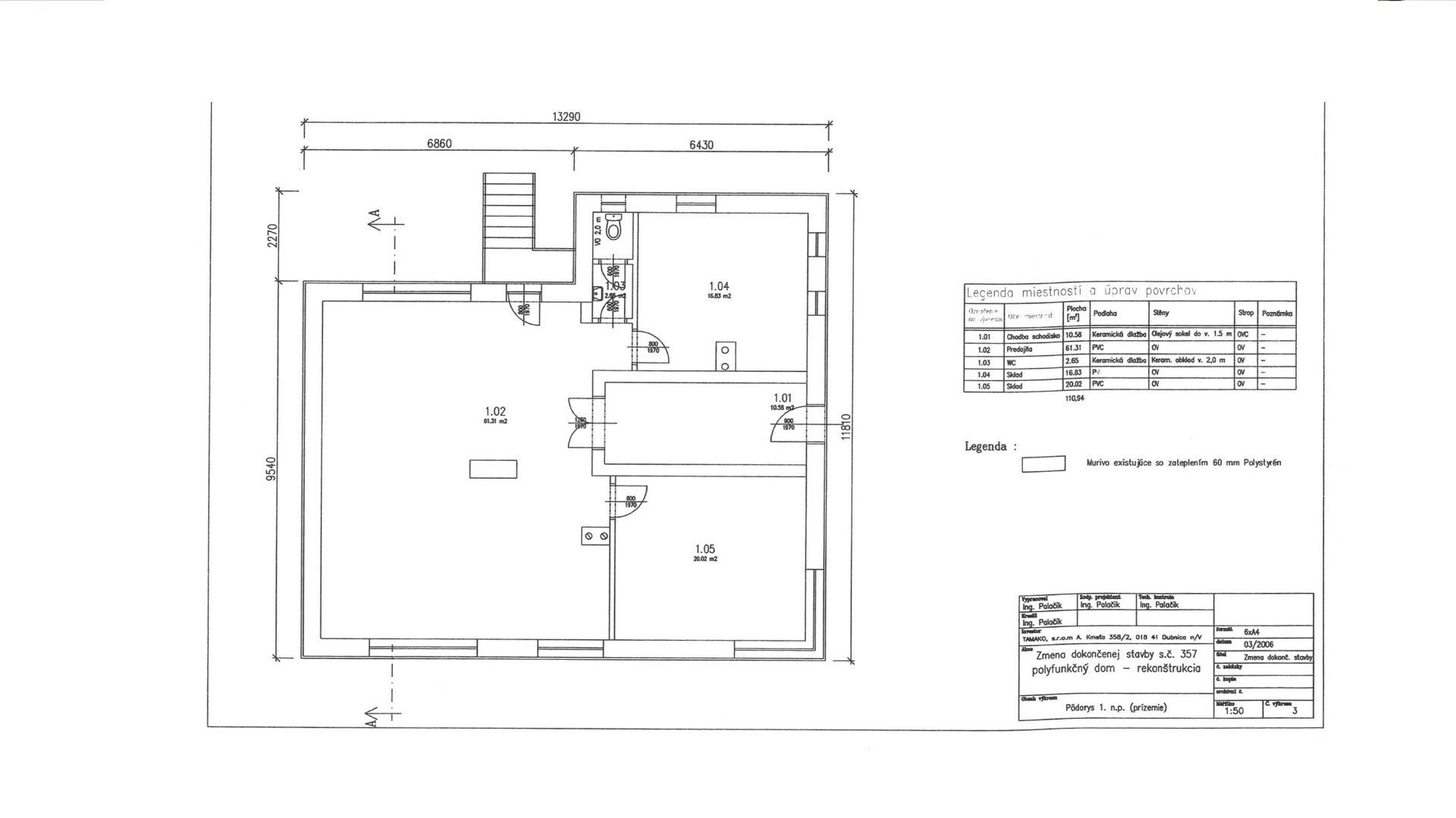 EXKLUZÍVNE IBA U NÁS !!! Ponúkame Vám na predaj polyfunkčný objekt s plochou 419 m2 a  pozemkom 886 m2, Dubnica nad Váhom - ul. A.Kmeťa.