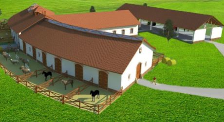 PREDAJ - Poľnohospodársky a stavebný pozemok s navrhnutou vizualizáciou BIO FARMY v Čičove