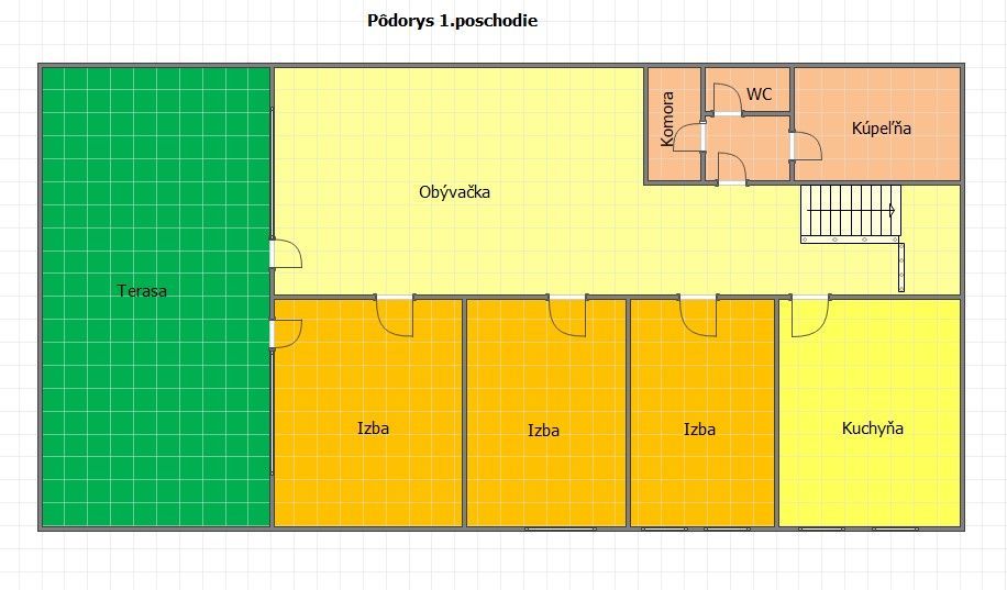 Priestranný 5 izbový rodinný dom v terasovitej zástavbe v Dúbravke