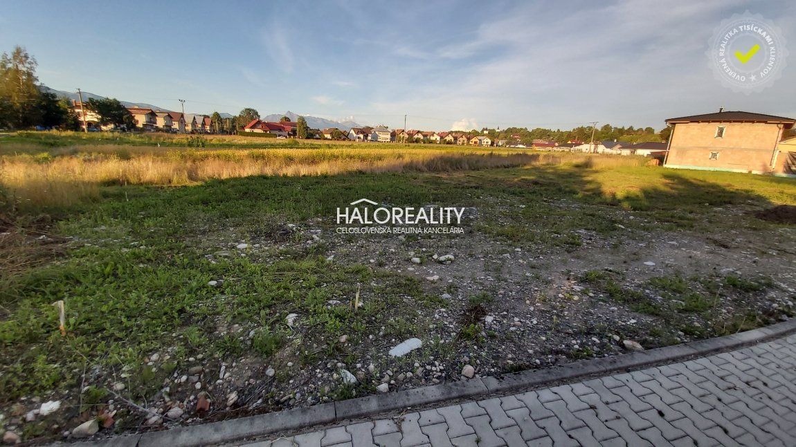 Predaj, pozemok pre rodinný dom 645 m2 Liptovský Hrádok, Dovalovo, Pozemok Dovalovo - EXKLUZÍVNE HALO REALITY