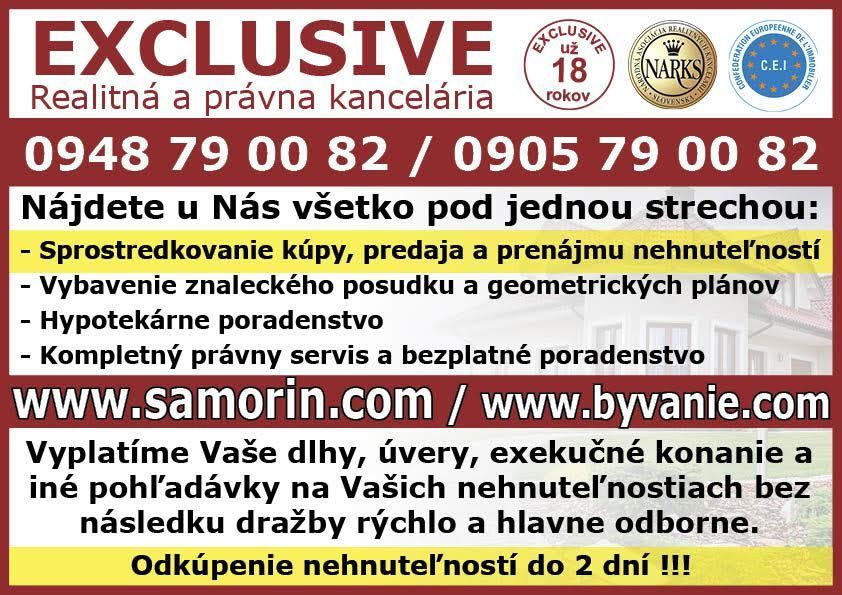 Pekný a útulne zariadený byt v Ružinove