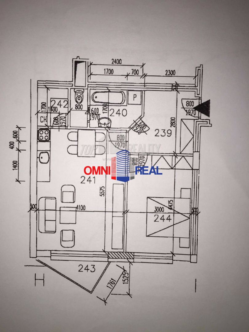 2 izb.byt, Gercenova 2/6 - balkón