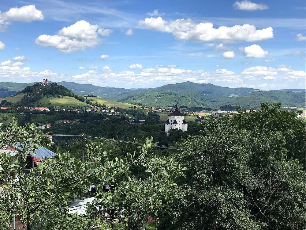 Dom v historickej časti Banskej Štiavnice