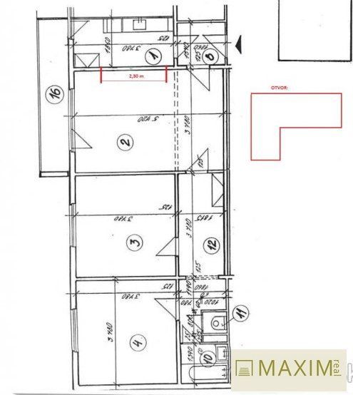 3-izbový byt-Predaj-Bratislava - mestská časť Ružinov-225000.00 €