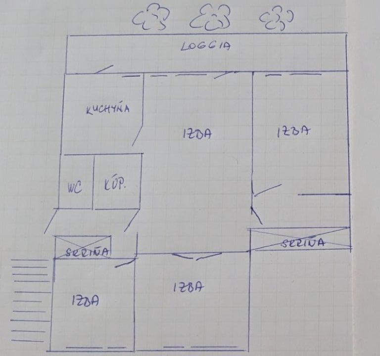 4- izbový byt na Bazovského ulici