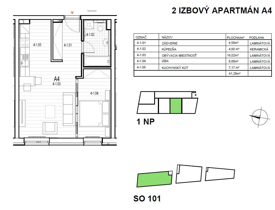 VÝNIMOČNÝ 2 IZB. APARTMÁN - NOVOSTAVBA – MLYNSKÁ DOLINA BA I / STARÉ MESTO