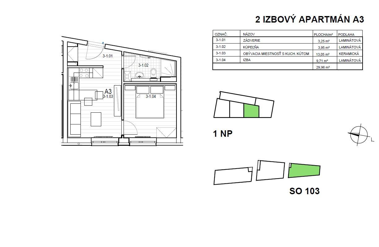 VÝNIMOČNÝ 2 IZB. APARTMÁN - NOVOSTAVBA – MLYNSKÁ DOLINA BA I / STARÉ MESTO