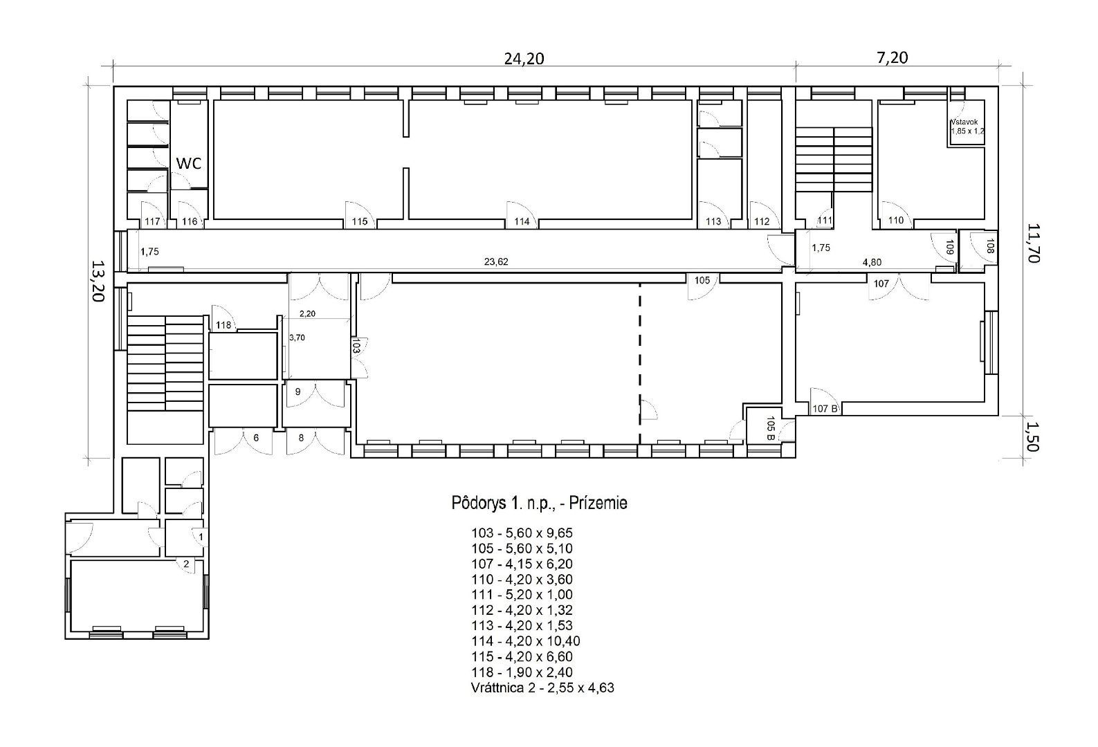 Prenájom kancelária,Magnezitárska ulica Košice, kompletne zrekonštruovaných od 20 - 100m2 s vlastným parkovaním, Magnezitárska ulica Košice