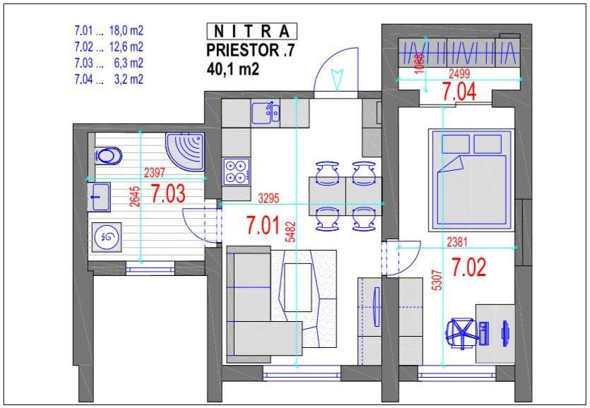 AMEXA REAL» ponúka na predaj 2 izb apartmán - 69.527,-€