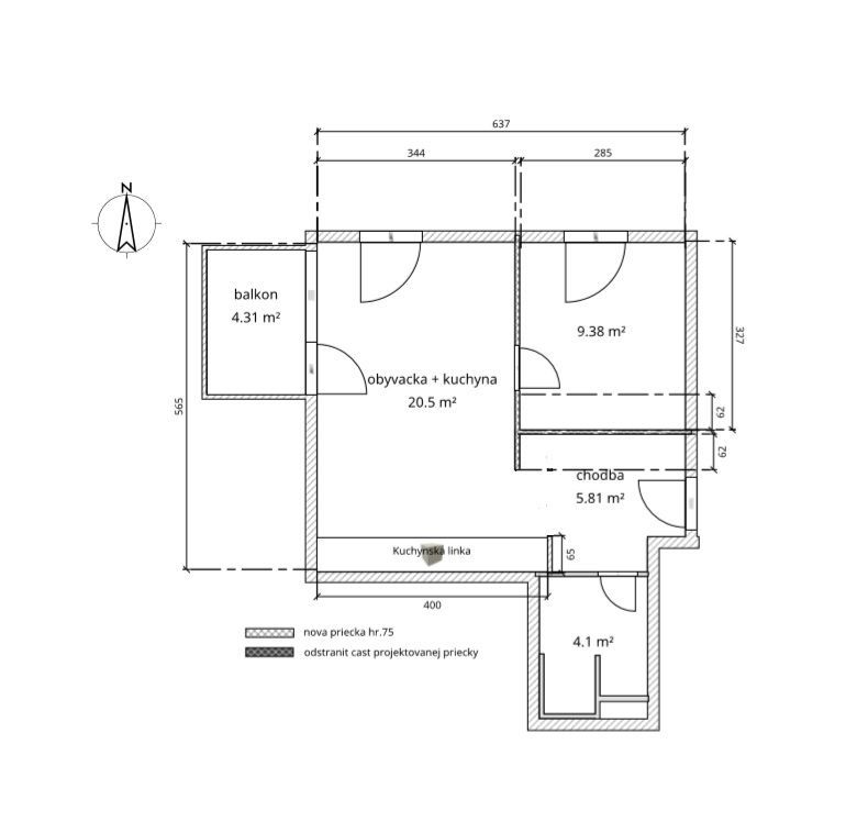 AMEXA REAL » SKOLAUDOVANÝ 2 izbový byt v novostavbe DÚBRAVY - blok E