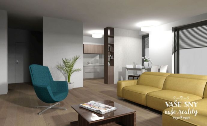 REZERVOVANÉ!!! Priestranný 2 izbový byt s  veľkou terasou v centre mesta Nové Mesto nad Váhom plus garáž v novostavbe bytového domu