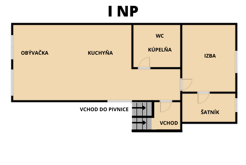 PREDANÉ rodinný dom Poprad - Veľká, pozemok 1061 m2 - 7