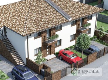 STEPREAL - Byt DE LUXE - 3 izbový byt, novostavba, prízemná časť s vlastnou záhradou a parkoviskom