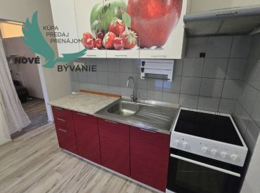 Prenájom - 1,5 izbový byt - balkón - plne vybavený po rekonštrukcii - VALASKÁ
