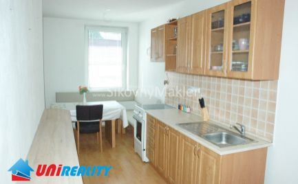 BÁNOVCE NAD BEBRAVOU - Prenájom 2 izbový byt / širšie centrum / čiastočne zariadený