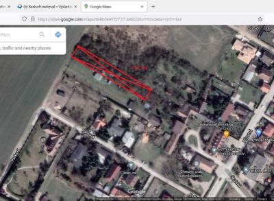 Na predaj stavebný pozemok na výstavbu rod. domu priamo v centre Hviezdoslavova