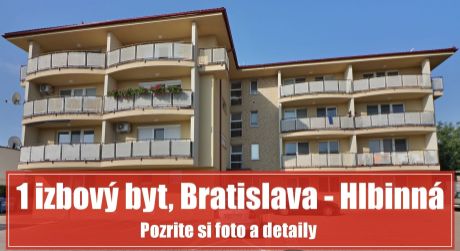 AKO SME PREDALI ZA 3 DNI: Priestranný 1 izbový byt s veľkosťou 1,5 izbového bytu s PARKOVACÍM  MIESTOM, Bratislava - Hlbinná ulica