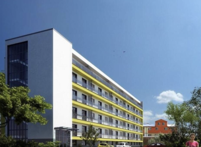 ARETÉ REAL - PREDAJ 33,5 m2 KOMERČNÉHO PRIESTORU S PARKOVACÍM STÁTÍM V PEZINKU, 1. MÁJA
