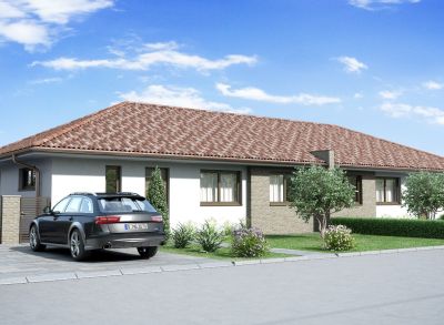3136 Na predaj 4 izb.byt.jednotka v dvojdome v Nových Zámkoch