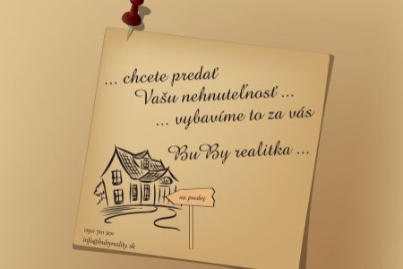 KÚPA 3 IZBOVÝ BYT ROZKVET  POVAŽSKÁ BYSTRICA