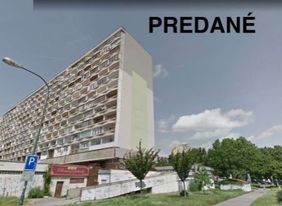 PREDANÉ ! PREDAJ : Bratislava - Petržalka - Rovniankova ul.- 3-izbový byt s loggiou, čiastočná rekonštrukcia.