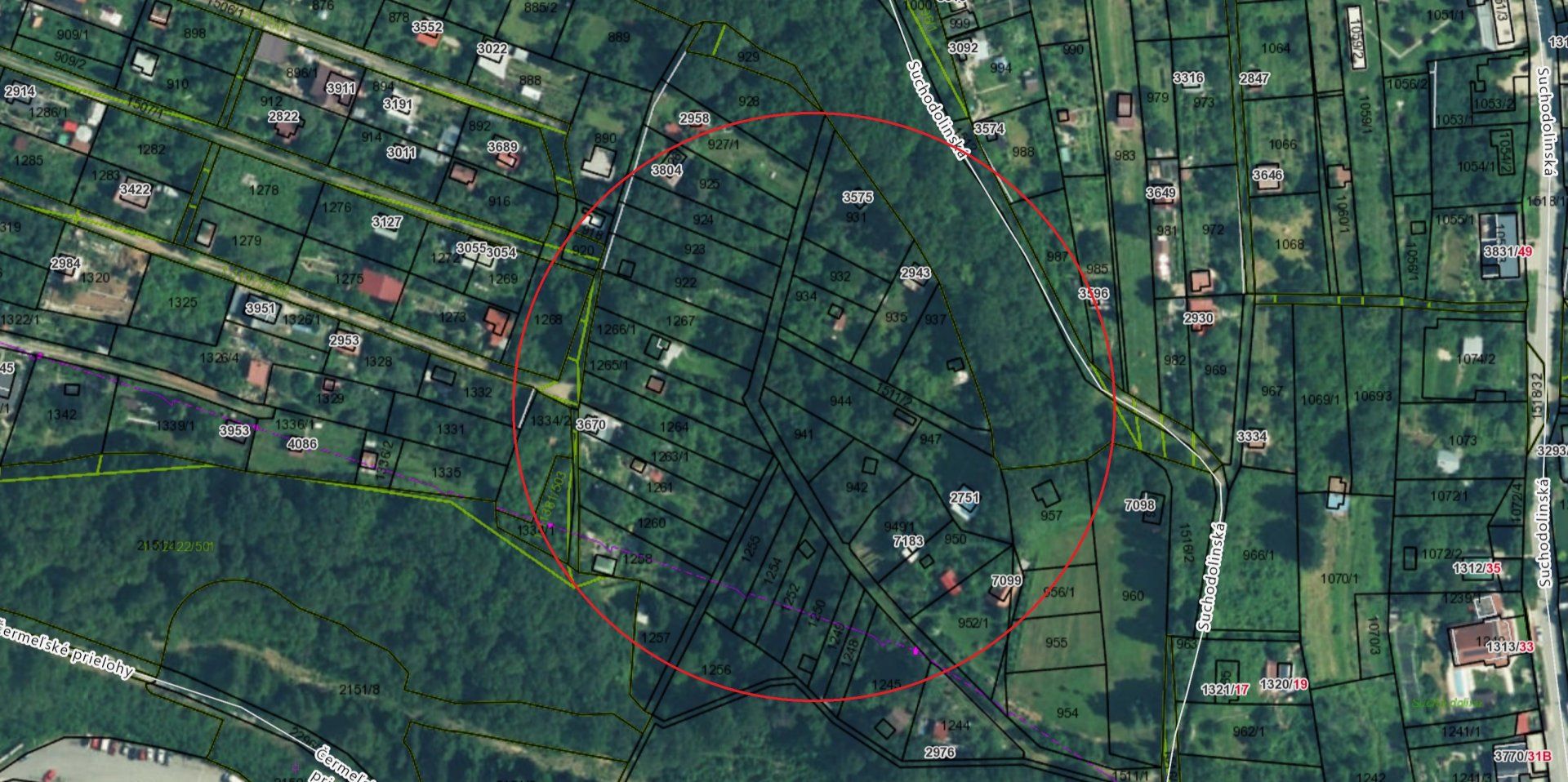 Na predaj pozemok - kat. územie Čermeľ, Košice - Sever