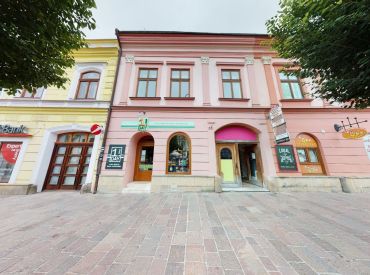 MEŠTIANSKY DOM: Hlavná ul. - historické centrum Prešova - INVESTIČNÁ PRÍLEŽITOSŤ
