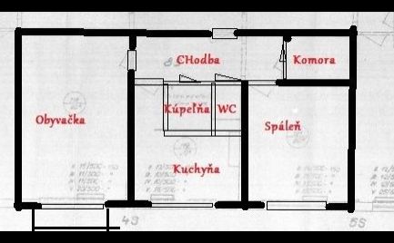 Byt  2 izbový s balkónom,  56 m2, Fončorda,  Banská Bystrica po kompletnej rekonštrukcii – cena  168 000€