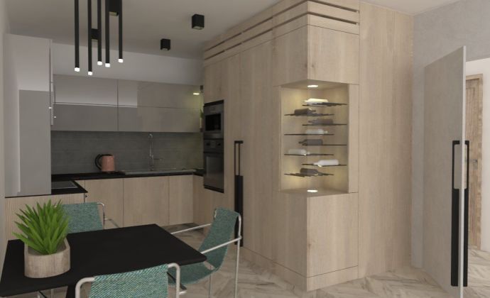 OS Hanzlíkovská, Bytový dom č.4, 2-izbový byt č. 18 v štandardnom prevedení za 125.300€