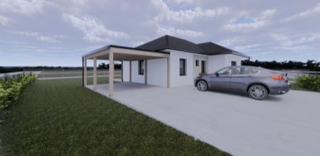 Moderný bungalov z kvalitných materiálov v novej lokalite - IBV Pod Horou - Kľúčové