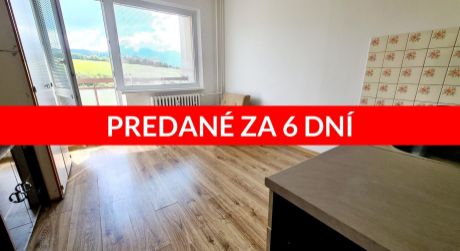 FINREA│PREDANÉ 1i byt (37m2) s balkónom  - Brezovec
