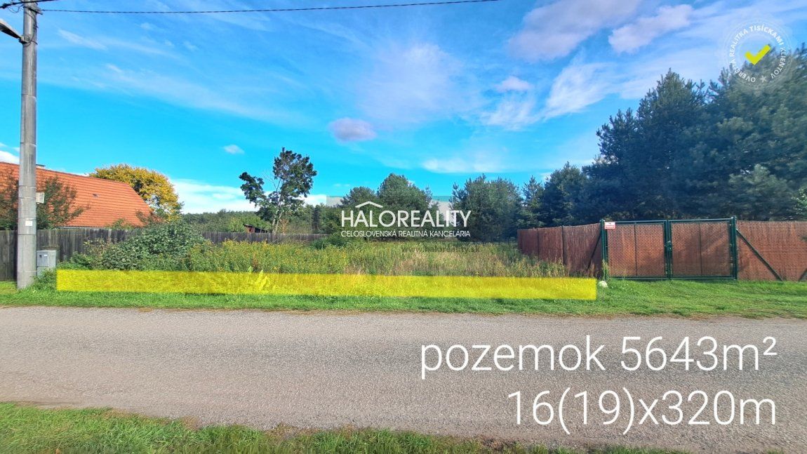 HALO reality - Predaj, pozemok   5643 m2 Borský Svätý Jur, Tomky - EXKLUZÍVNE HALO REALITY