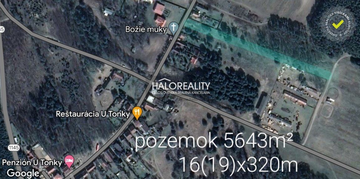 HALO reality - Predaj, pozemok   5643 m2 Borský Svätý Jur, Tomky - EXKLUZÍVNE HALO REALITY