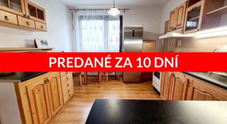 FINREA│ PREDANÉ 2 izbový byt (58m2) s lodžiou a krásnym výhľadom - Brezovec