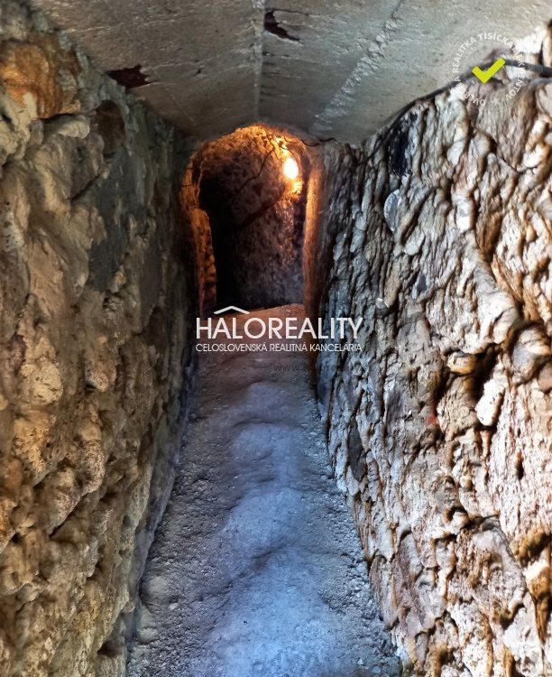 HALO reality - Predaj historická vinná pivnica Veľká Tŕňa - ZNÍŽENÁ CENA - EXKLUZÍVNE HALO REALITY