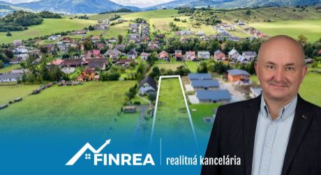 FINREA│slnečný stavebný pozemok 1500 m2 v Revišnom